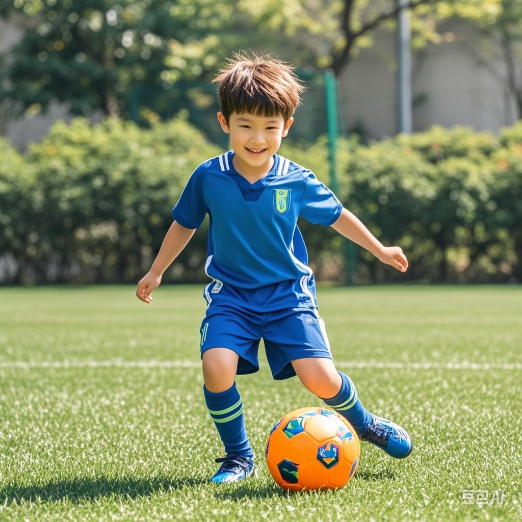 足球运动员们在场上尽展才华 足球运动员们在场上尽展才华