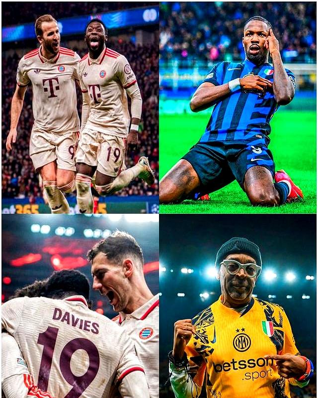 包含拜仁憾负抱憾而归，欧冠比赛风云变幻的词条